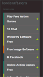 Mobile Screenshot of 18.lordcraft.com