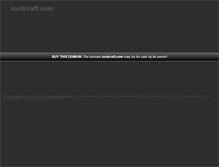 Tablet Screenshot of 28.lordcraft.com