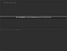 Tablet Screenshot of 23.lordcraft.com